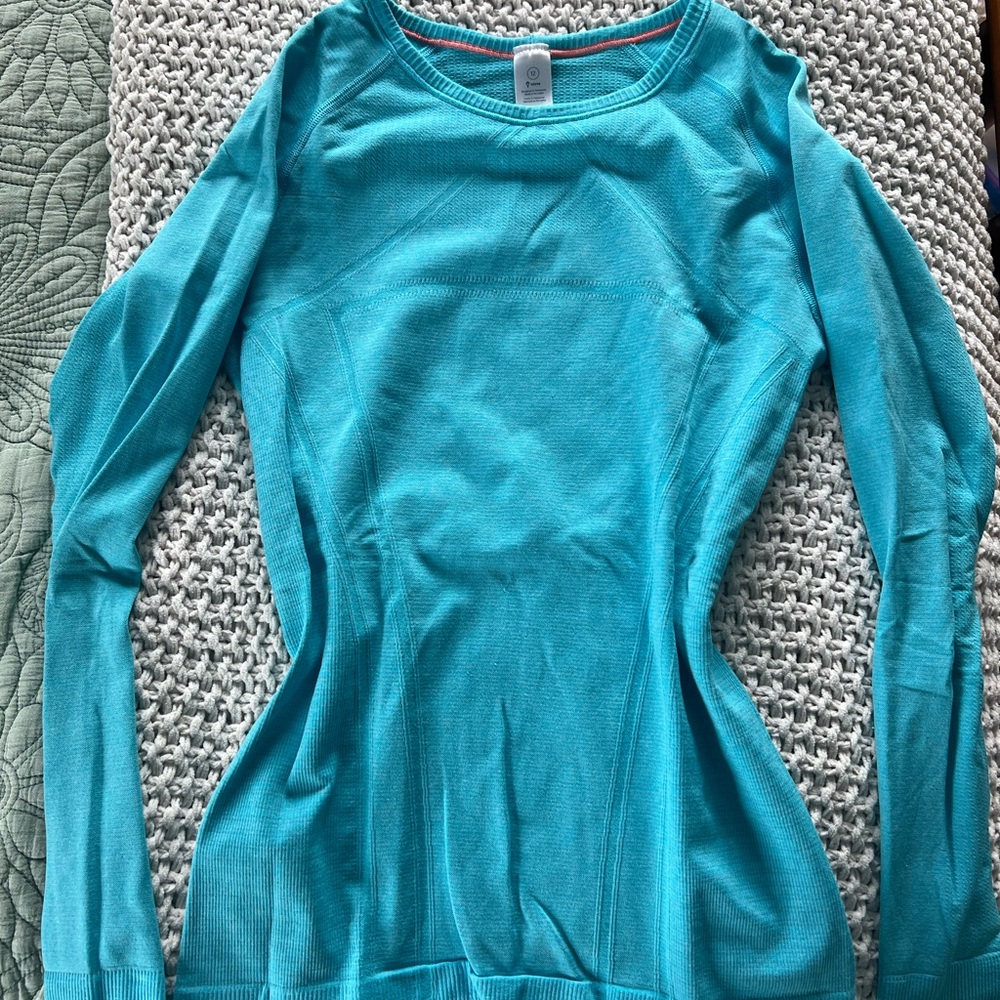Ivivva Blue Long Sleeve Tee